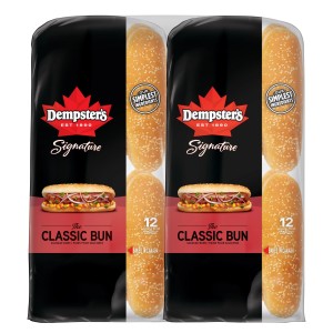 White Deluxe Sausage Buns